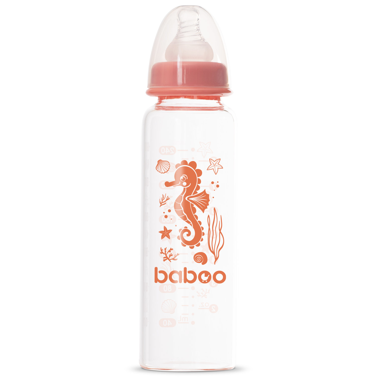 Бутылочка BABOO 240 мл - фото 1