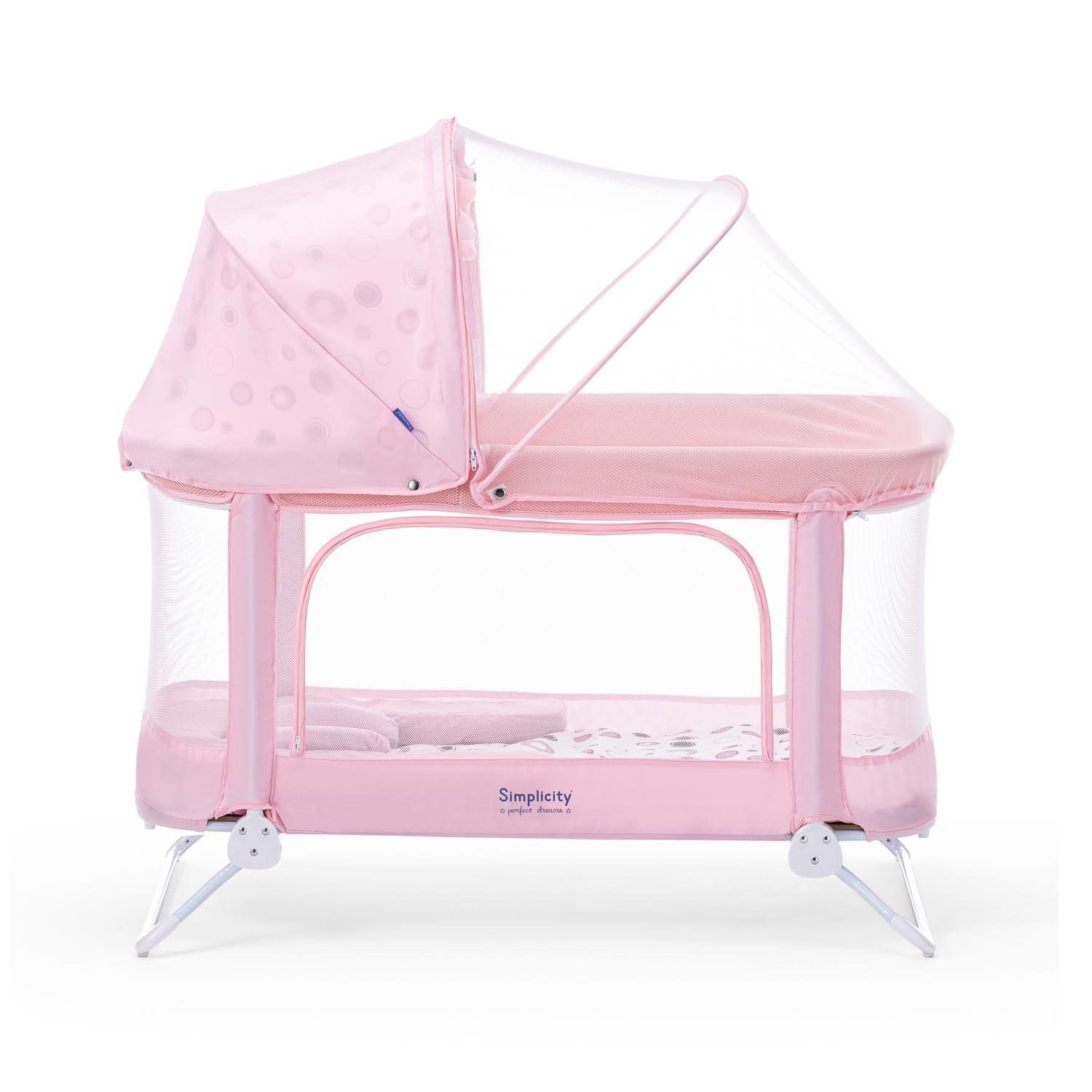 Колыбель SIMPLICITY 4030 Auto розовый - фото 6