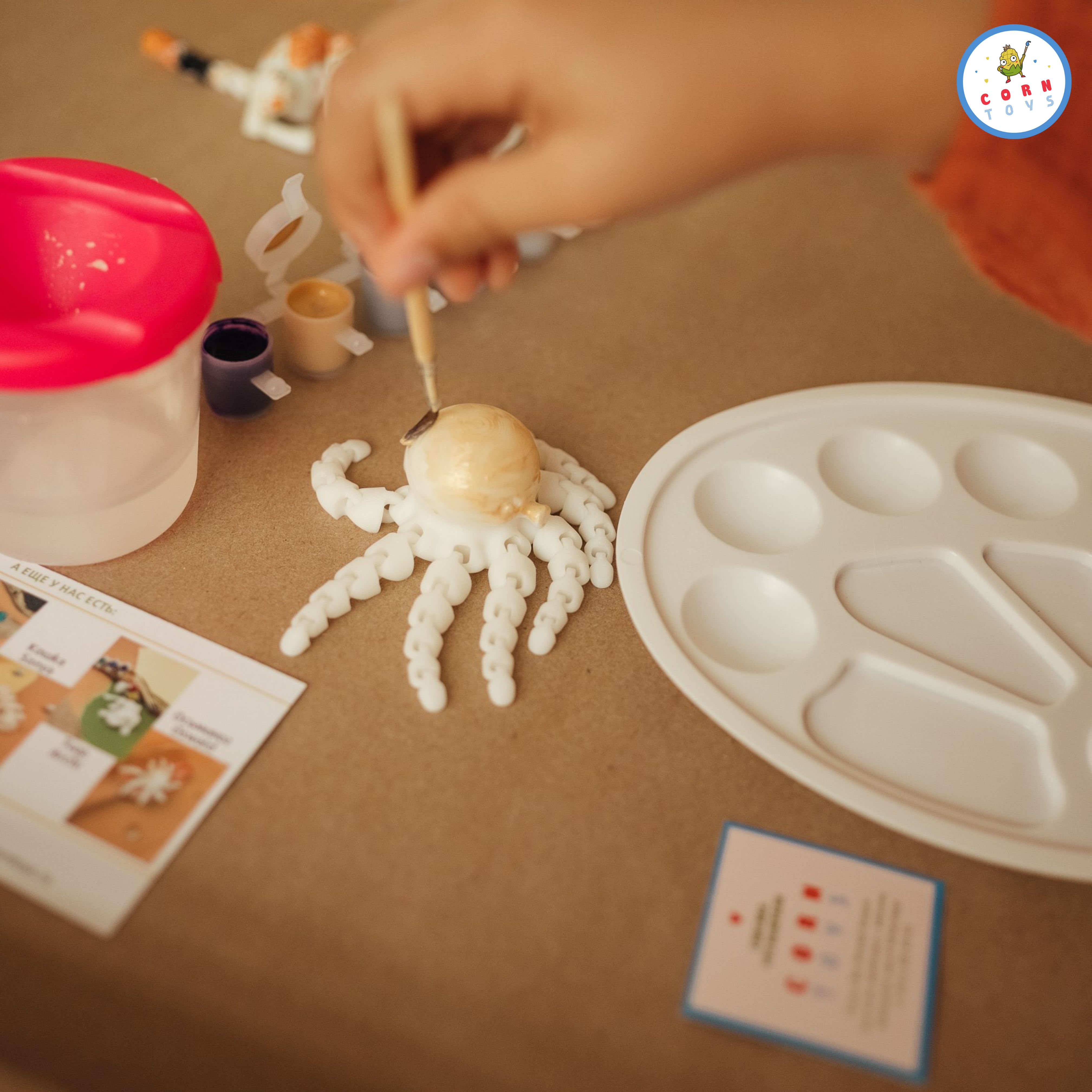 Набор для творчества Corntoys Осьминог Oswald - фото 7