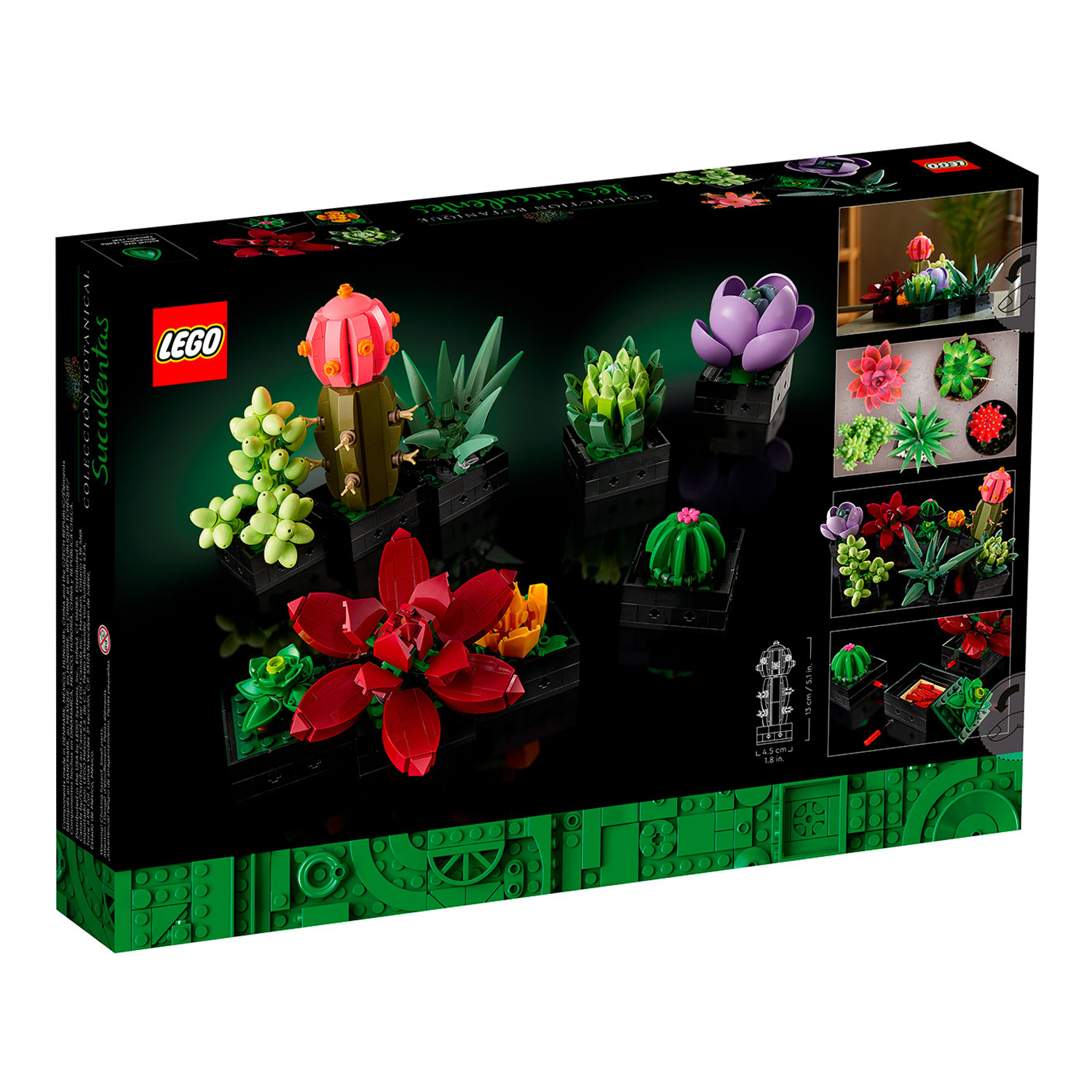 Конструктор LEGO Botanicals Кактусы 771 дет. - фото 2