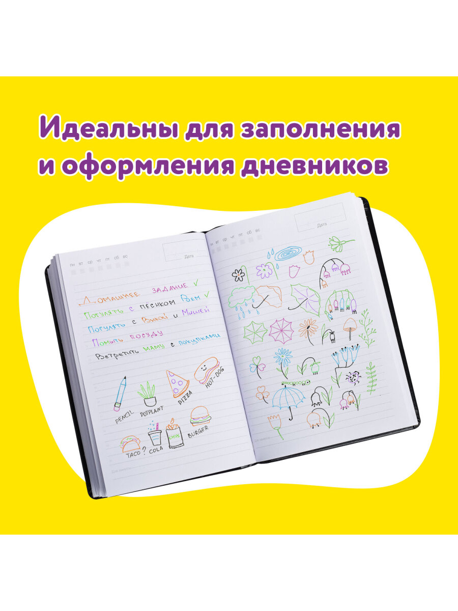 Ручка гелевая Юнландия 12 шт. - фото 3