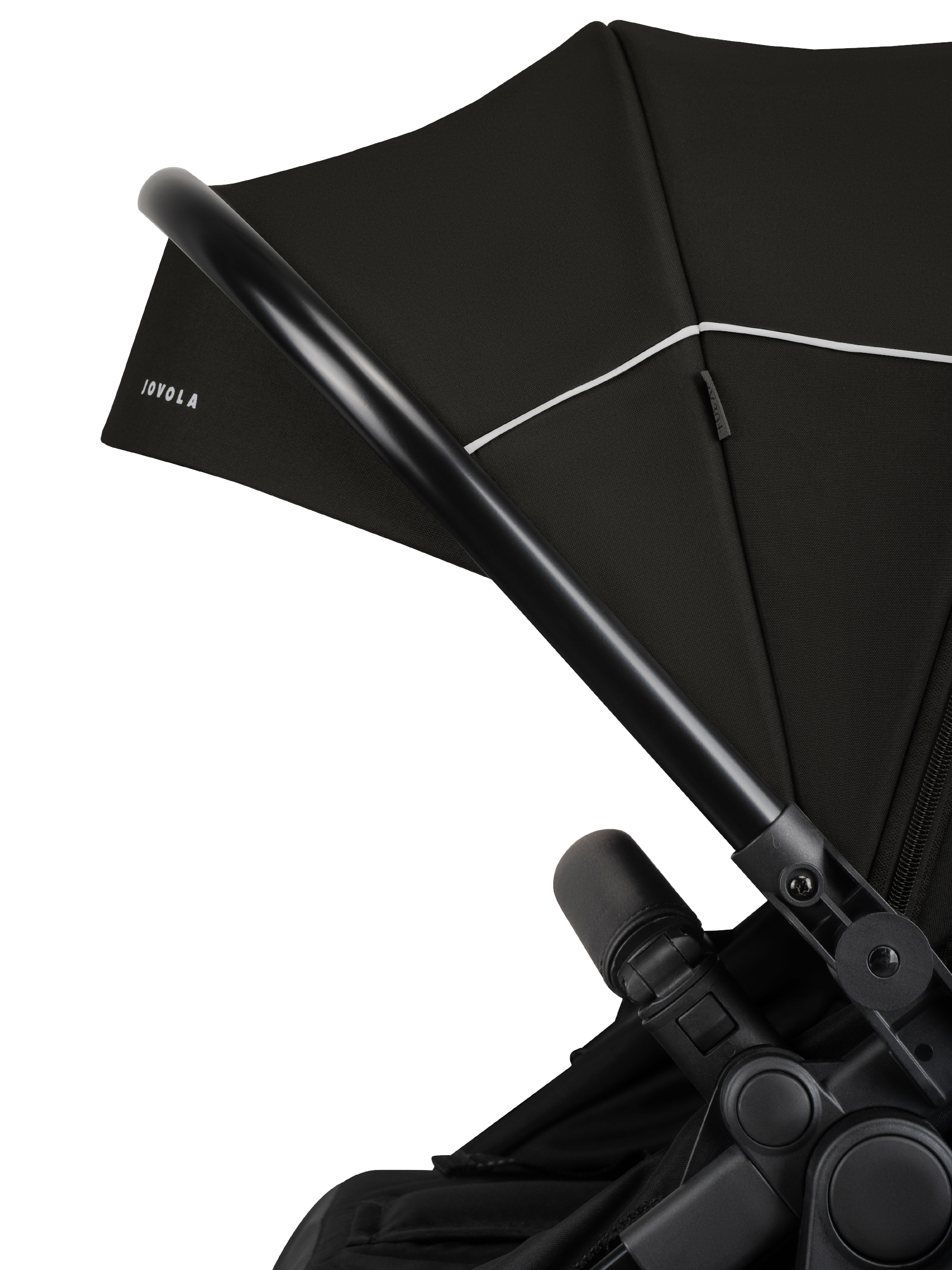 Коляска трансформер JOVOLA Folk+ 3в1 черный - фото 27
