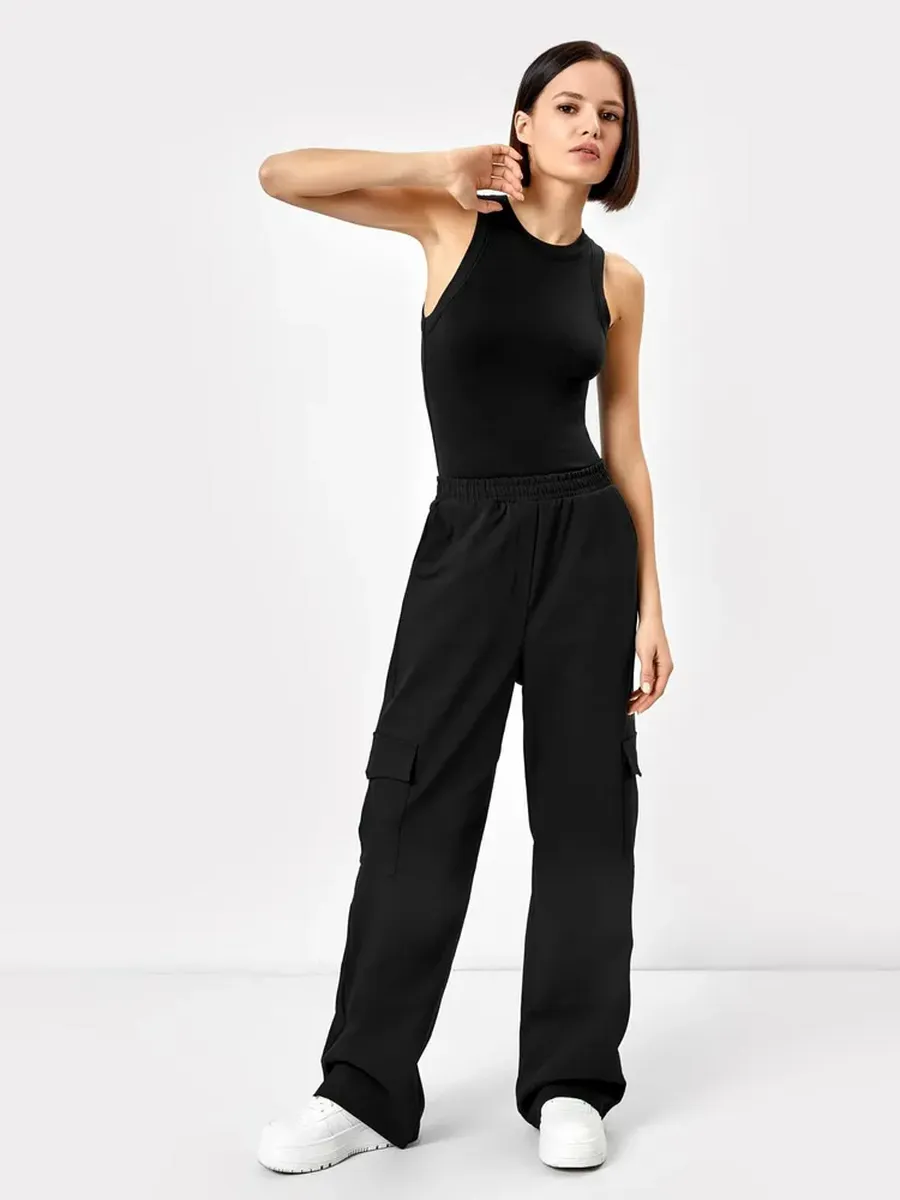 Майка ORODORO 302842/25-37968Б-1/черный - фото 8