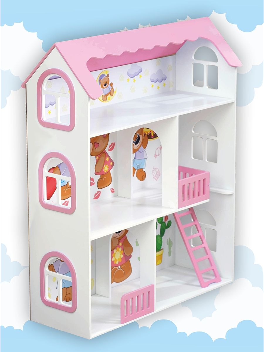 Домик для кукол ViromToys 88 см Бд1711 - фото 3