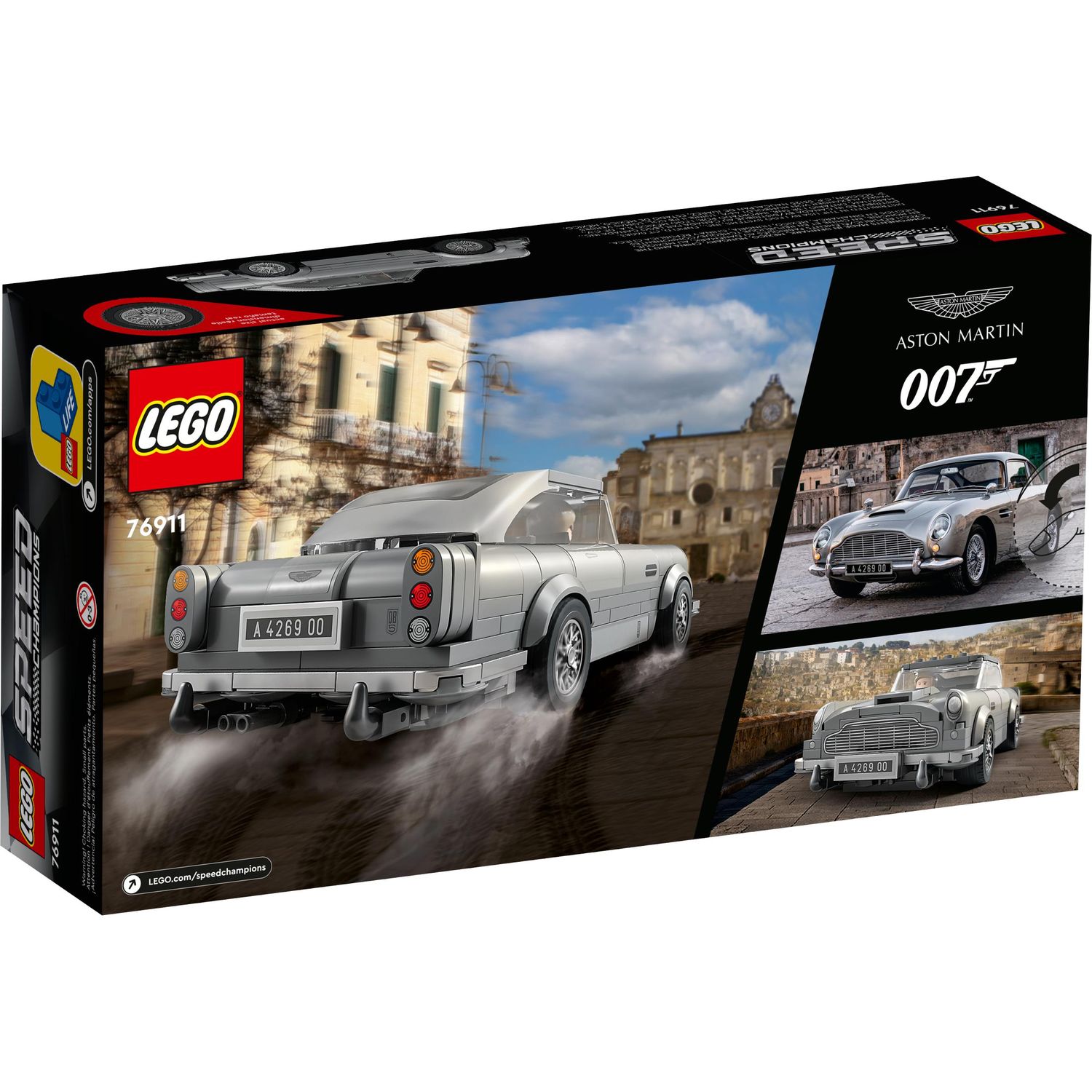 Конструктор LEGO Speed Champions Aston Martin блочный - фото 7