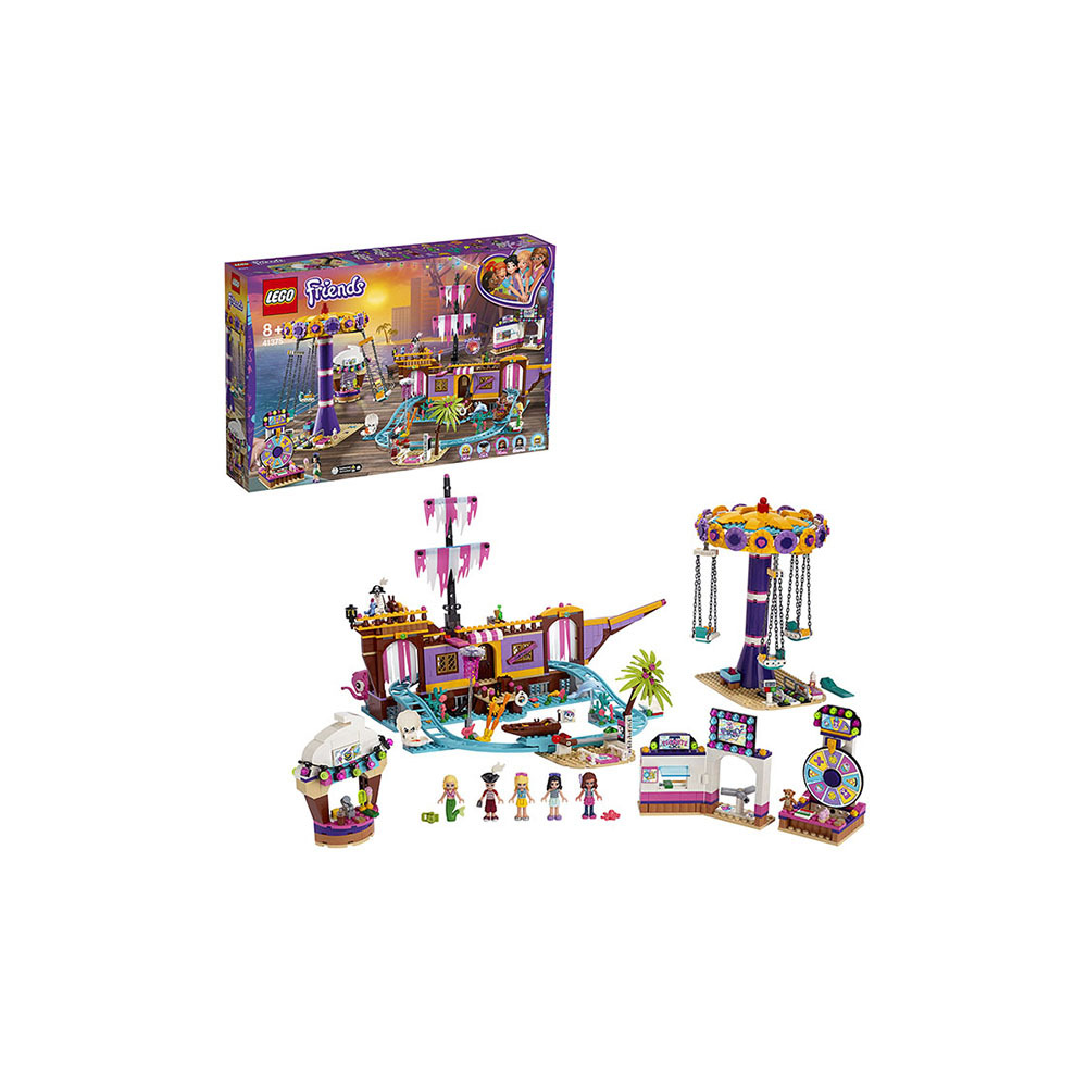 Конструктор LEGO Friends Прибрежный парк развлечений 83 дет. - фото 1