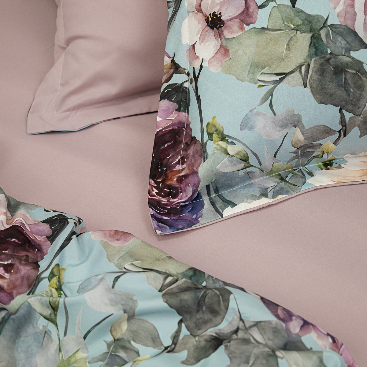 Комплект постельного белья MCotton евро Илэрия 4 предм. - фото 5