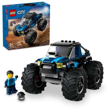 Конструктор LEGO City Синий Монстр-трак блочный