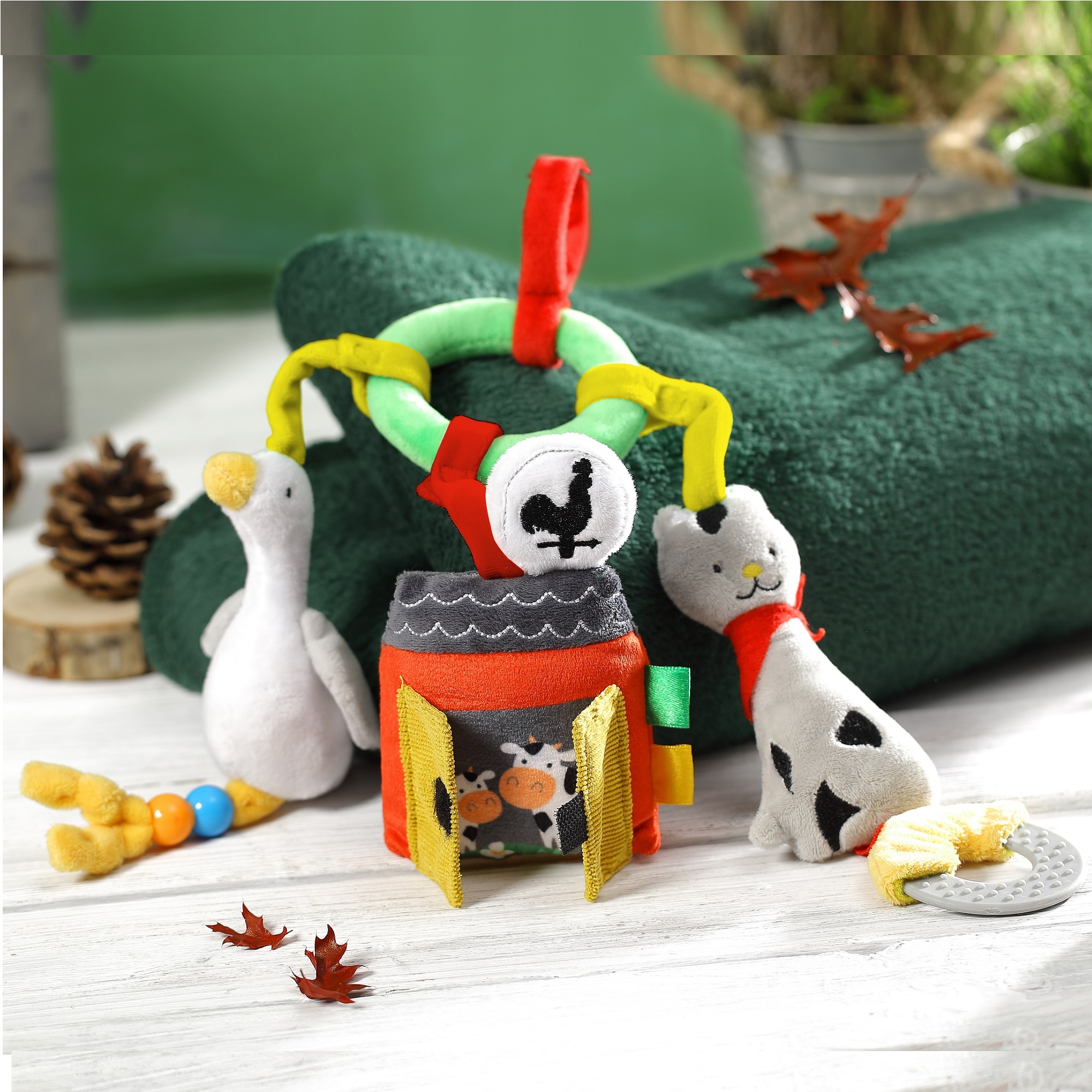 Игрушка Babyono подвеска Ферма в ассортименте - фото 6