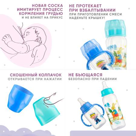 Набор для кормления Пома 240 мл 2 шт.