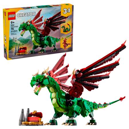 Конструктор LEGO Creator Средневековый дракон блочный