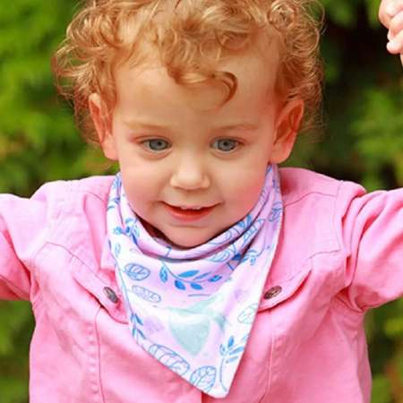 Нагрудник Babyono текстиль 2 шт. в ассортименте
