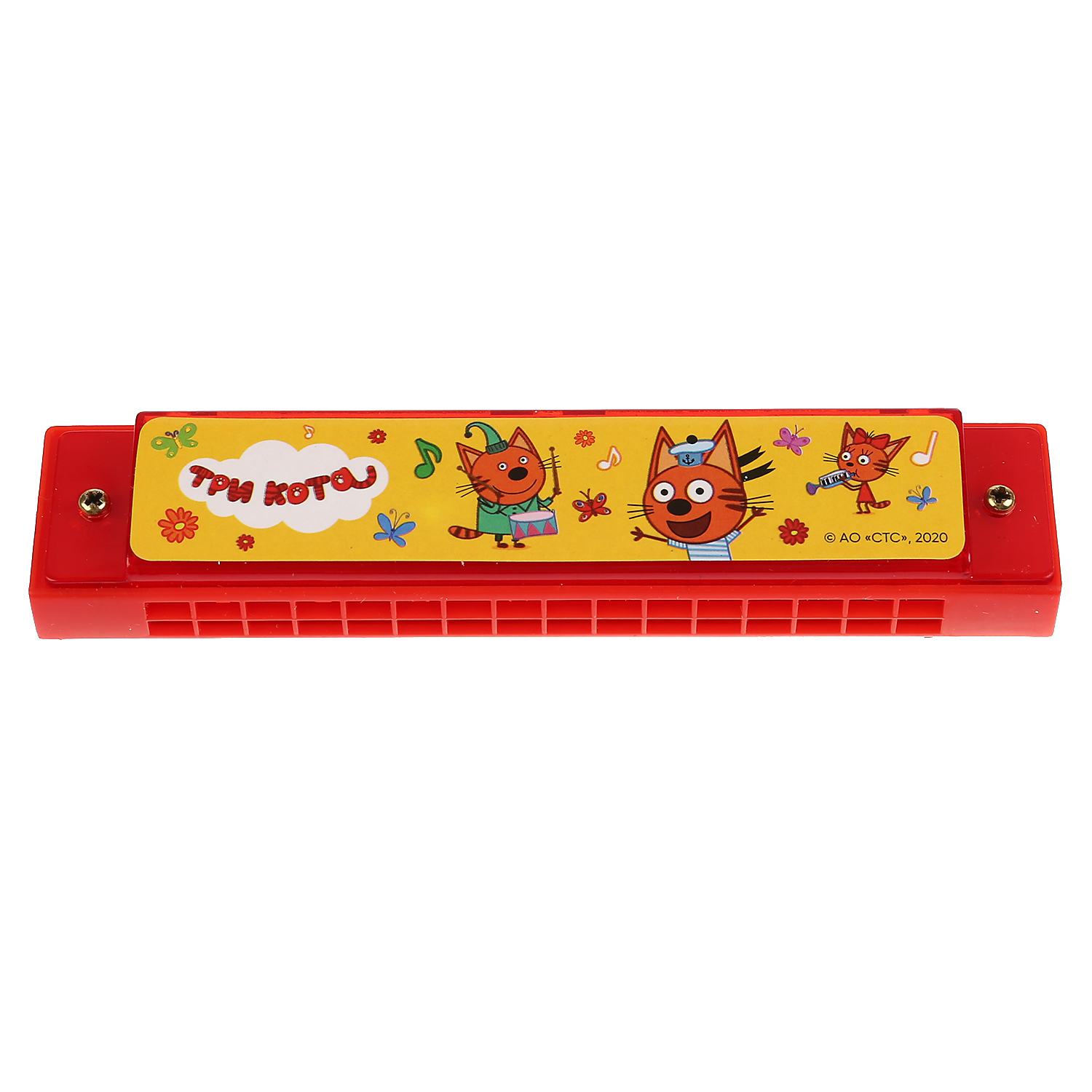 Игрушка музыкальная Играем вместе губная гармошка - фото 1