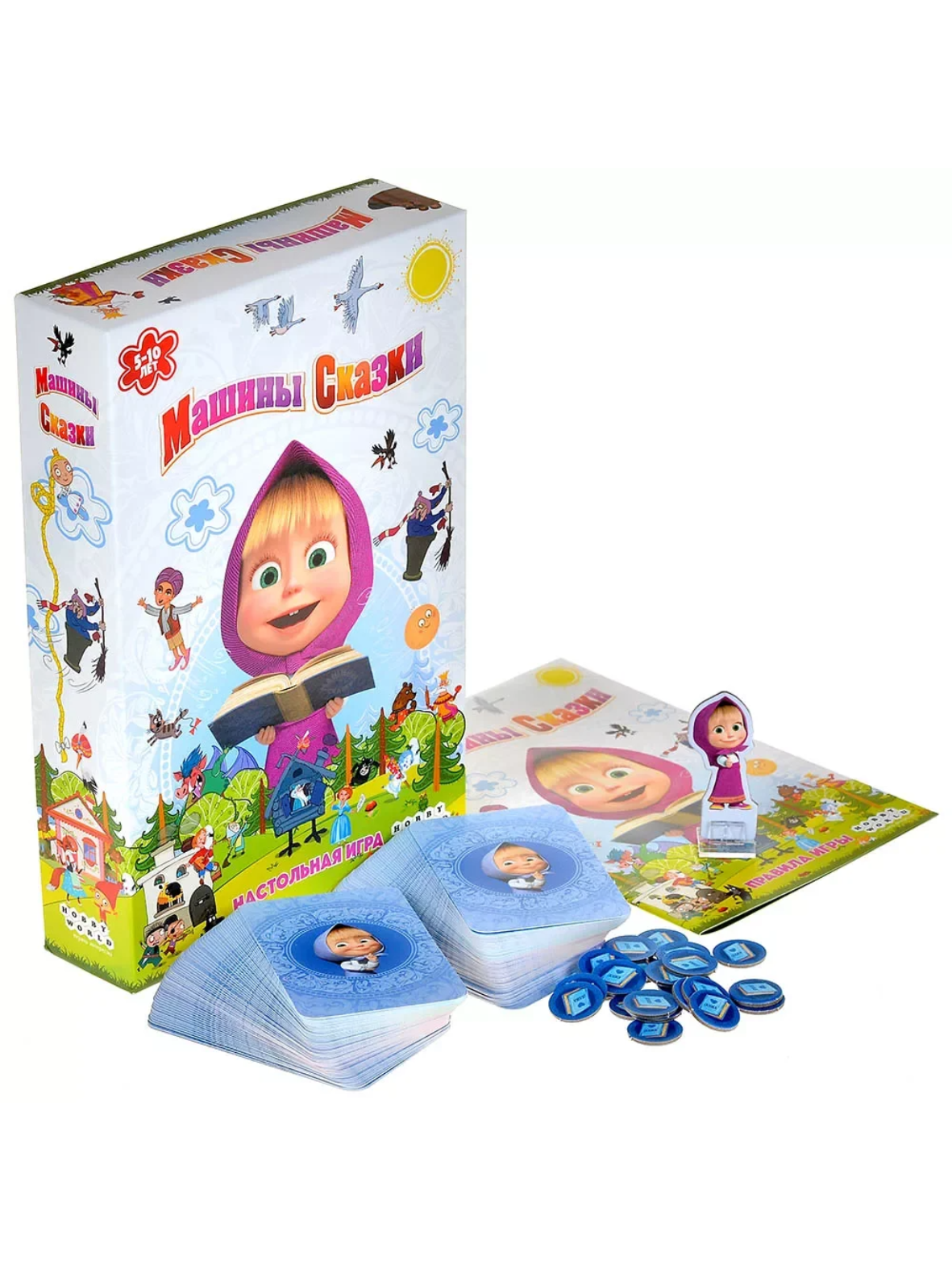 Настольная игра Hobby World Маша и Медведь Машины сказки - фото 2