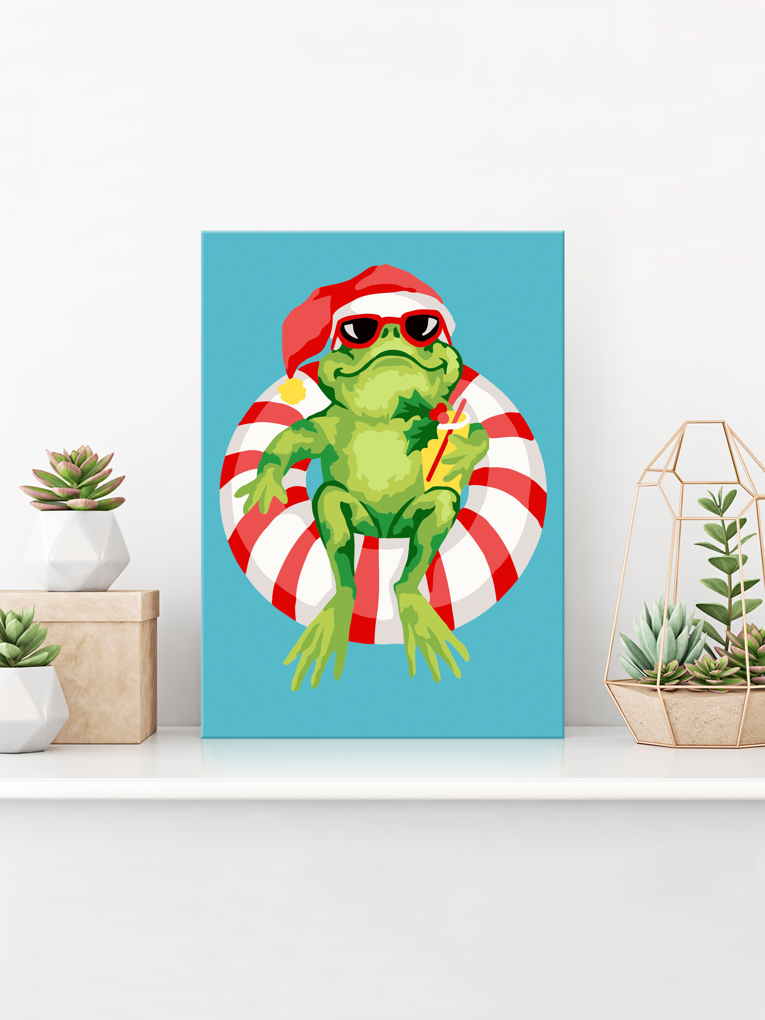 Картина по номерам Hobby Paint Отдых лягушки в ассортименте - фото 3