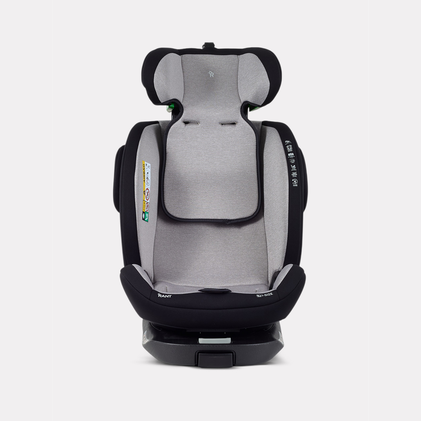 Автокресло Rant Basic Isofix 0+/1/2/3 (0-36 кг) серый - фото 12