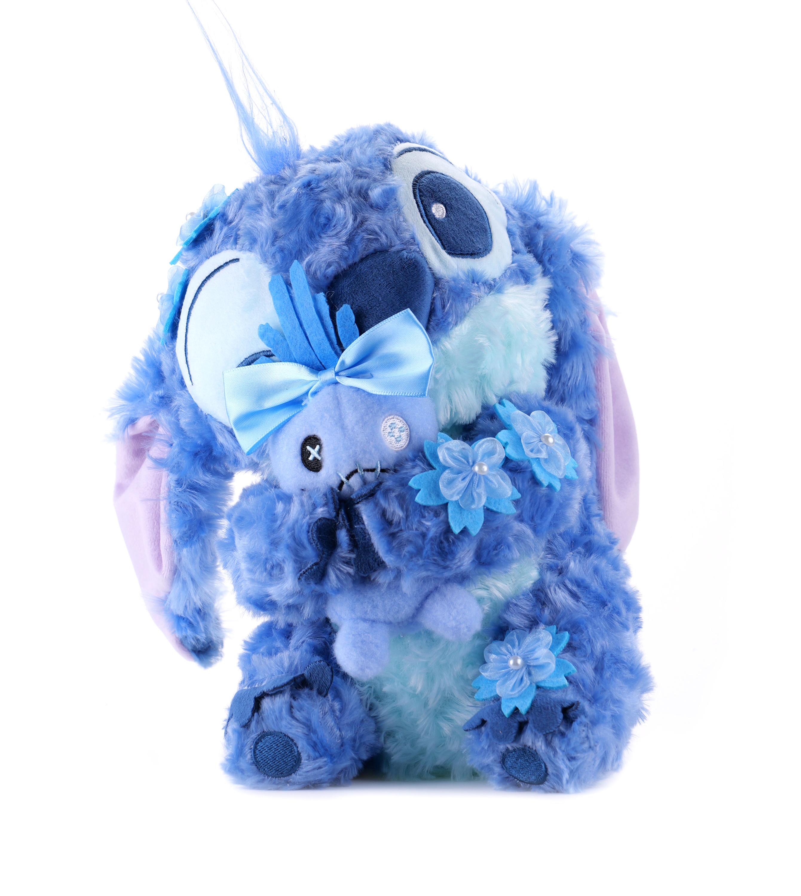 Игрушка мягкая Stitch синий - фото 6