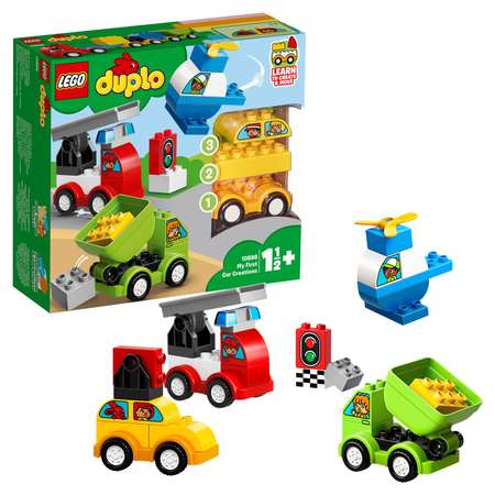 Конструктор LEGO DUPLO Мои первые машинки блочный
