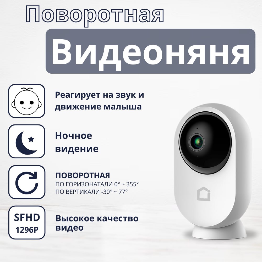 Видеоняня iFEEL Eclipse IFS-CP004 поворотная - фото 1