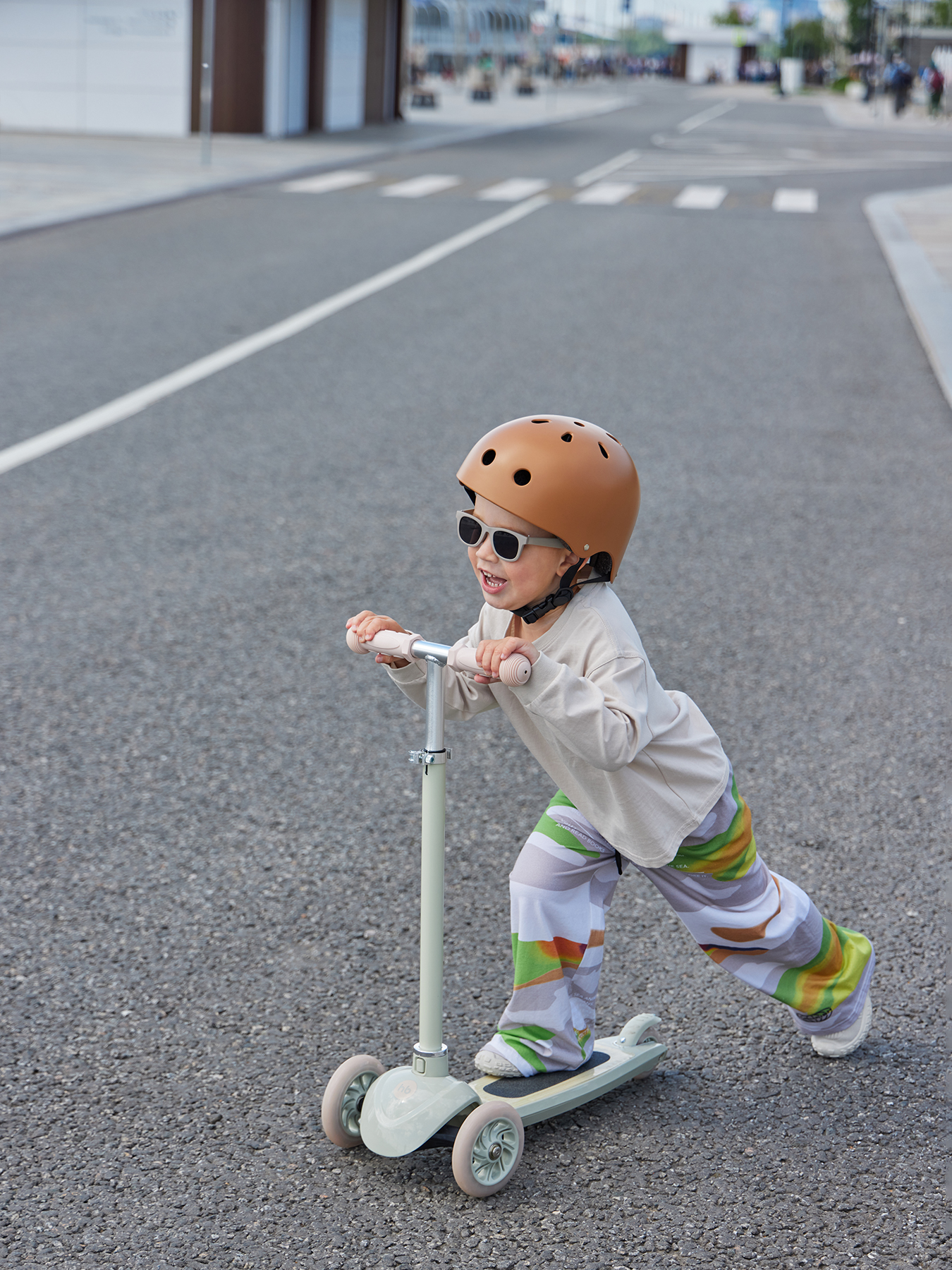 Самокат Happy Baby трехколесный - фото 18