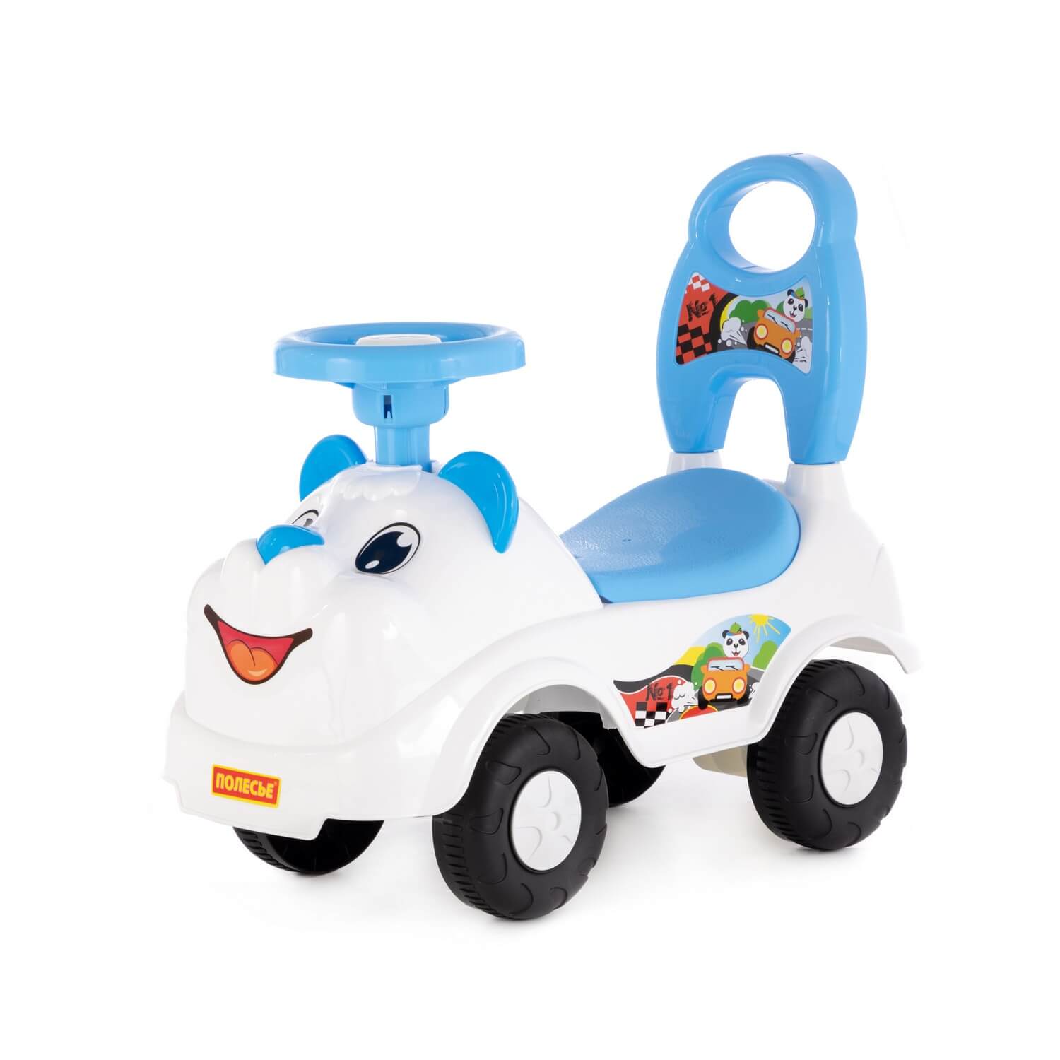 Пушкар Полесье каталка голубой - фото 1