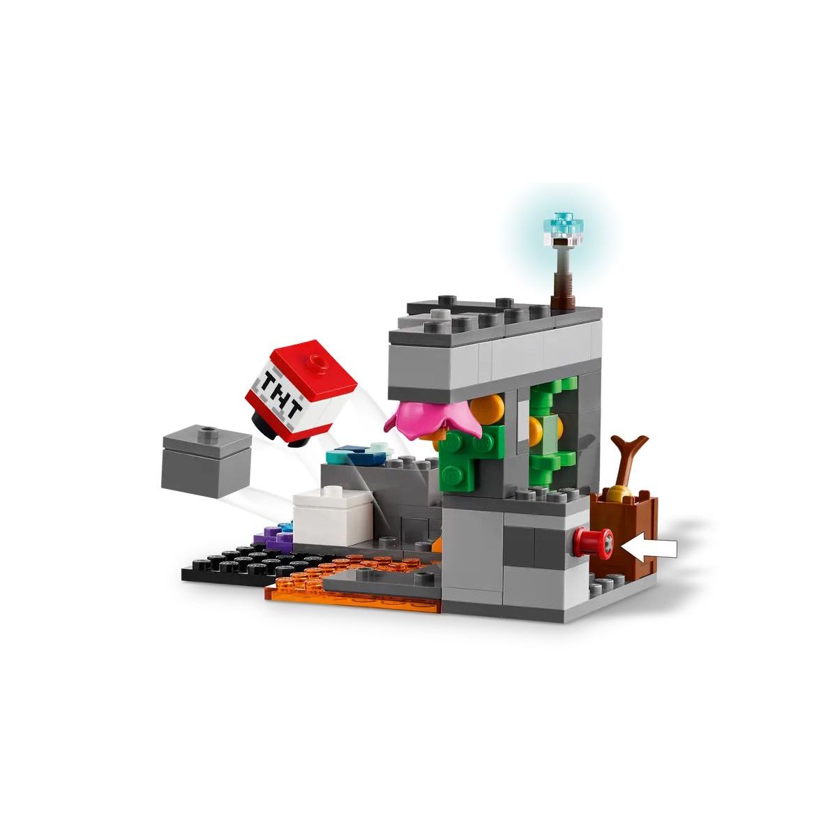 Конструктор LEGO Minecraft Столкновение с Варденом 238 дет. - фото 6