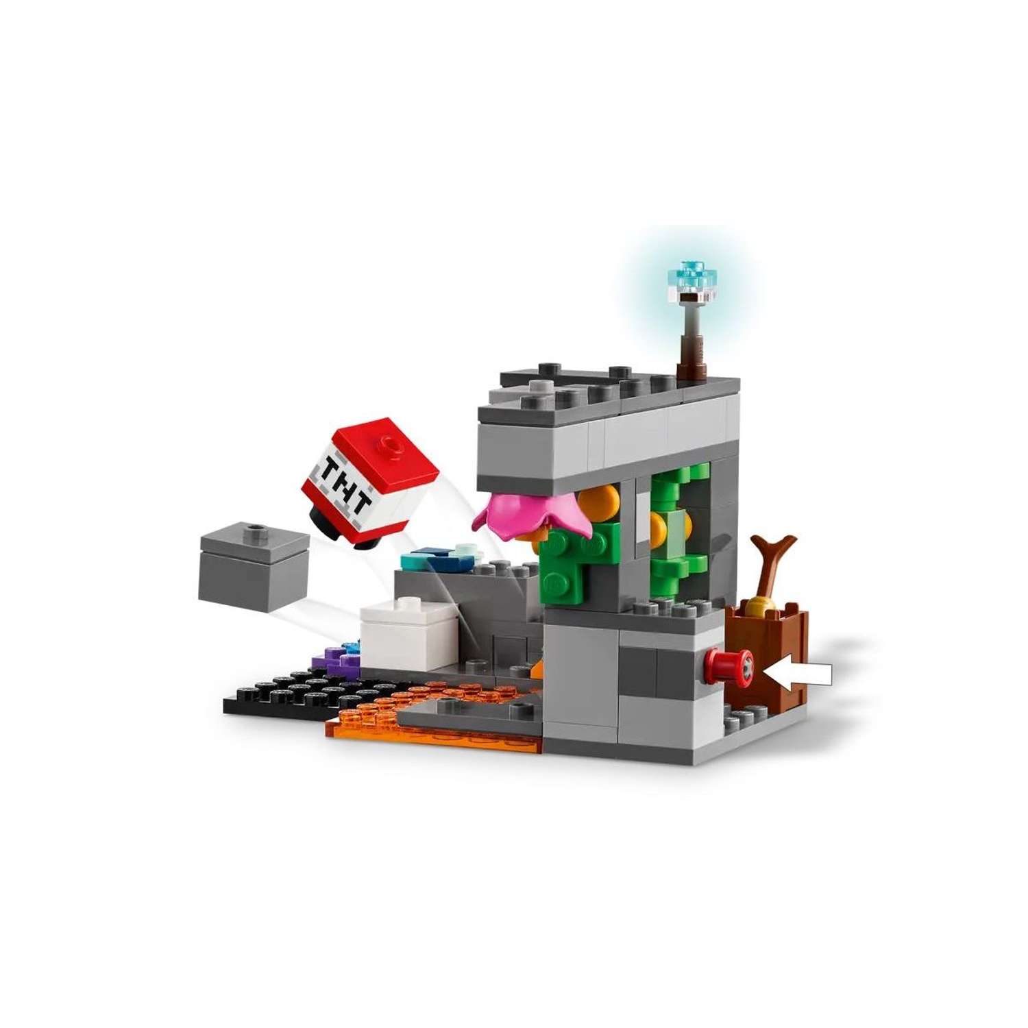 Конструктор LEGO Minecraft Столкновение с Варденом 238 дет. - фото 6