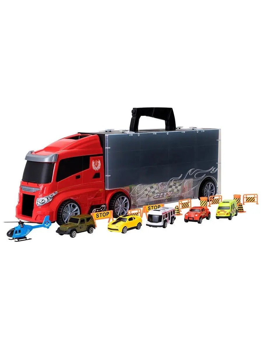 Автовоз Givito Мой город с тоннелем G205-018 - фото 6