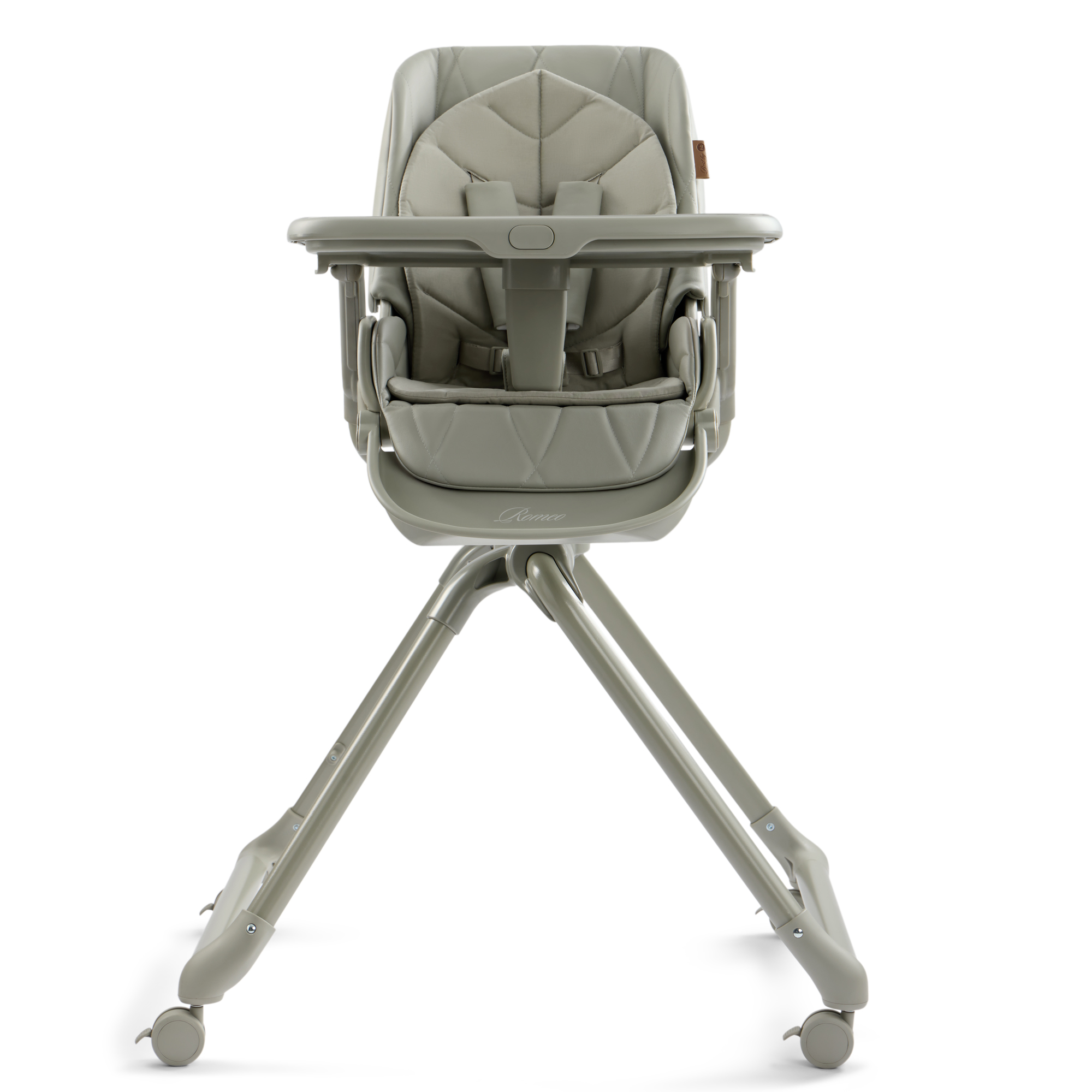 Стульчик для кормления Happy Baby ROMEO зеленый - фото 8