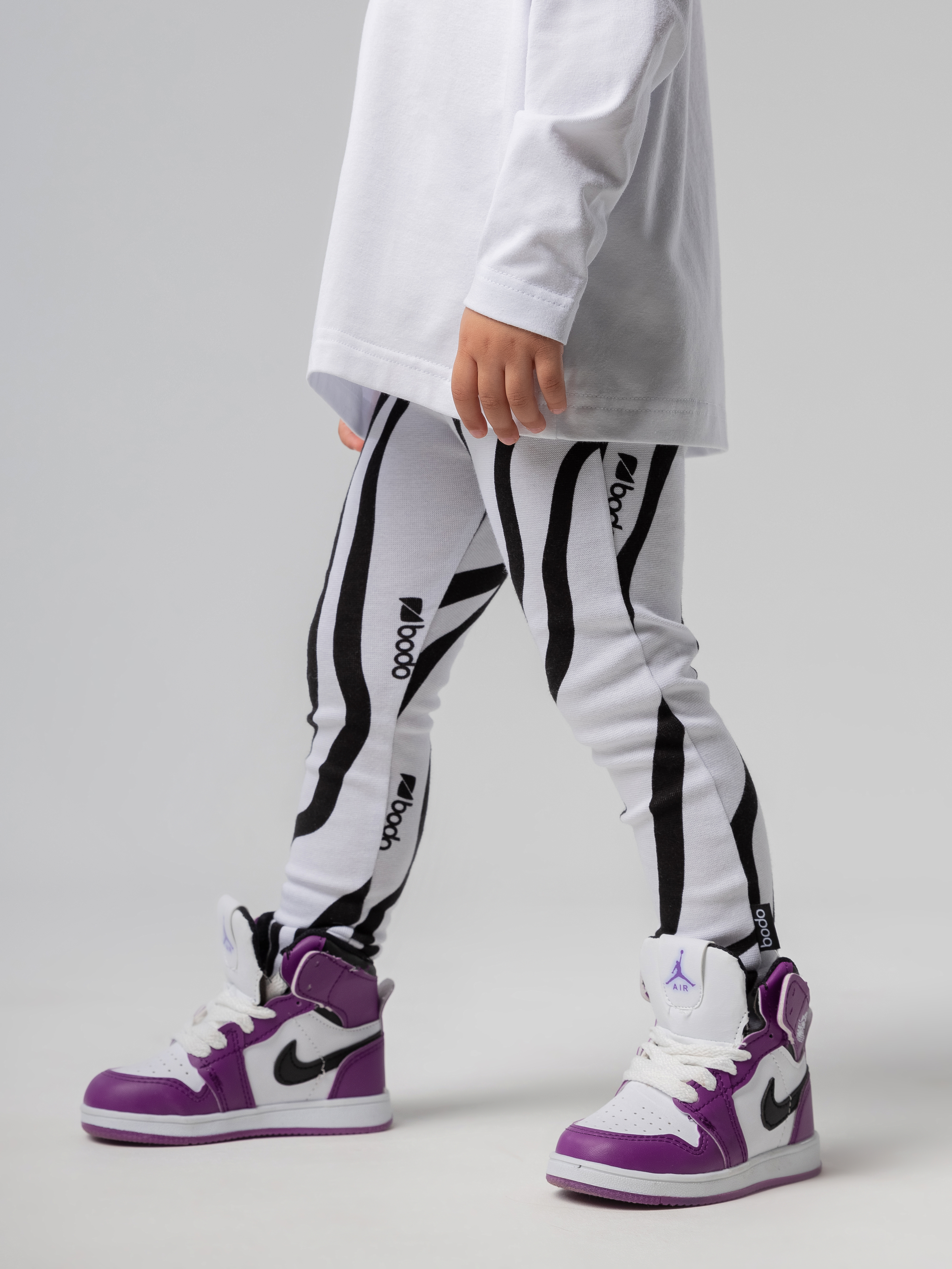 Легинсы Bodo 15-137U_белый (черный) - фото 3