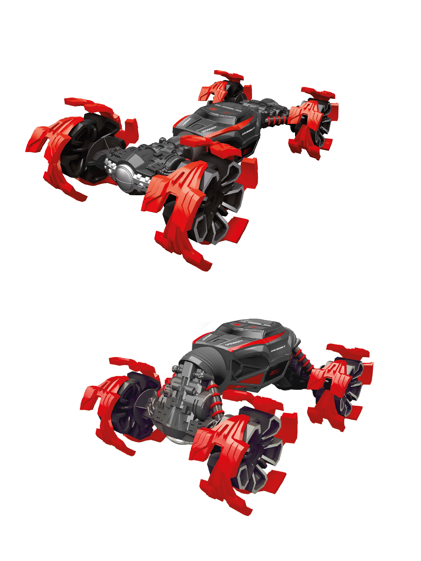 Внедорожник РУ CROSSBOT Перевертыш 1:18 - фото 9