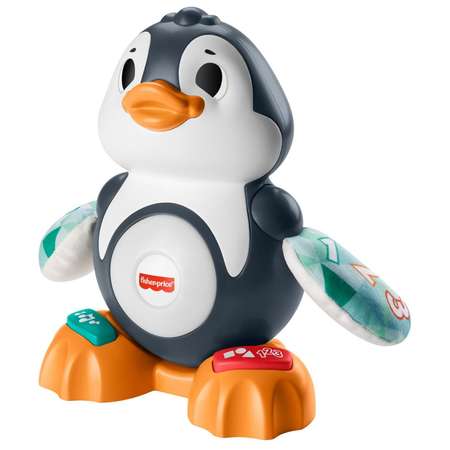 Игрушка Fisher Price Линкималс Пингвин музыкальный для малышей развивающая HCJ49