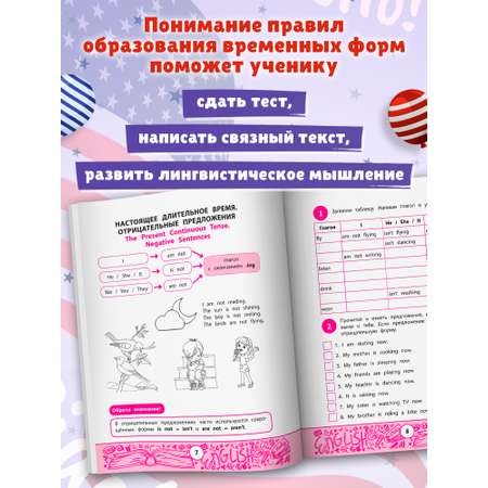 Книга Феникс My first GrammarBook времена глаголов