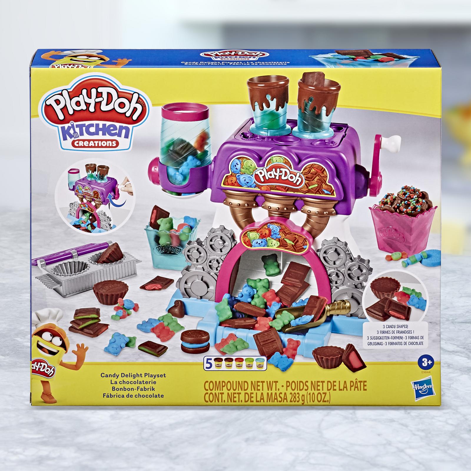Пластилин Play-Doh Конфетная фабрика - фото 6
