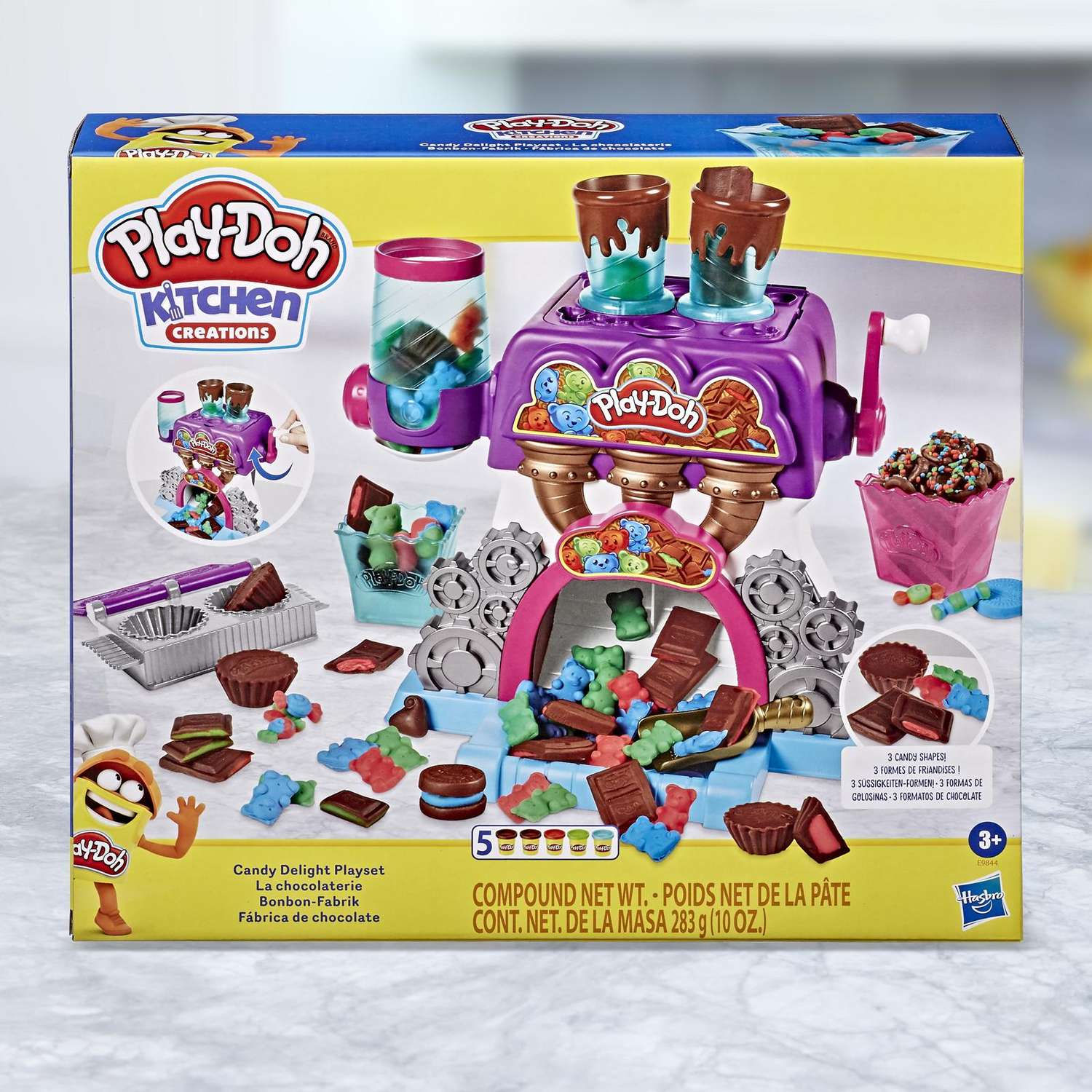 Пластилин Play-Doh Конфетная фабрика - фото 6