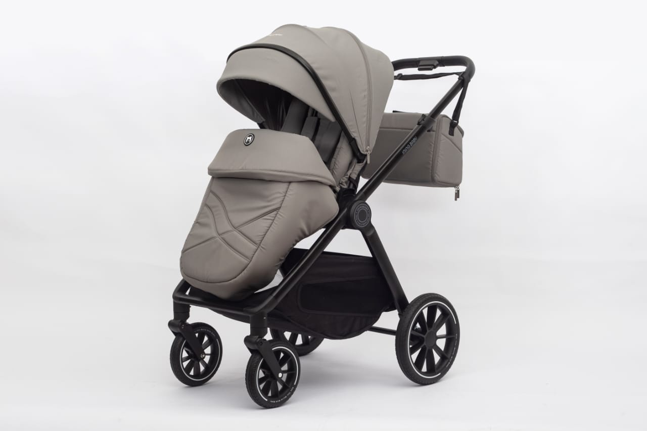 Коляска 2в1 Ining baby PLUS зеленый - фото 3