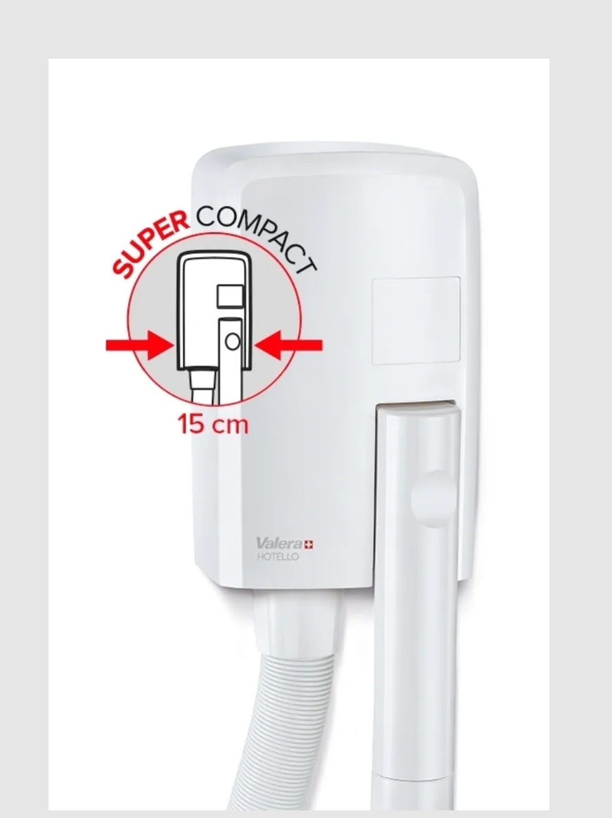 Фен Valera 832.11/T white - фото 4