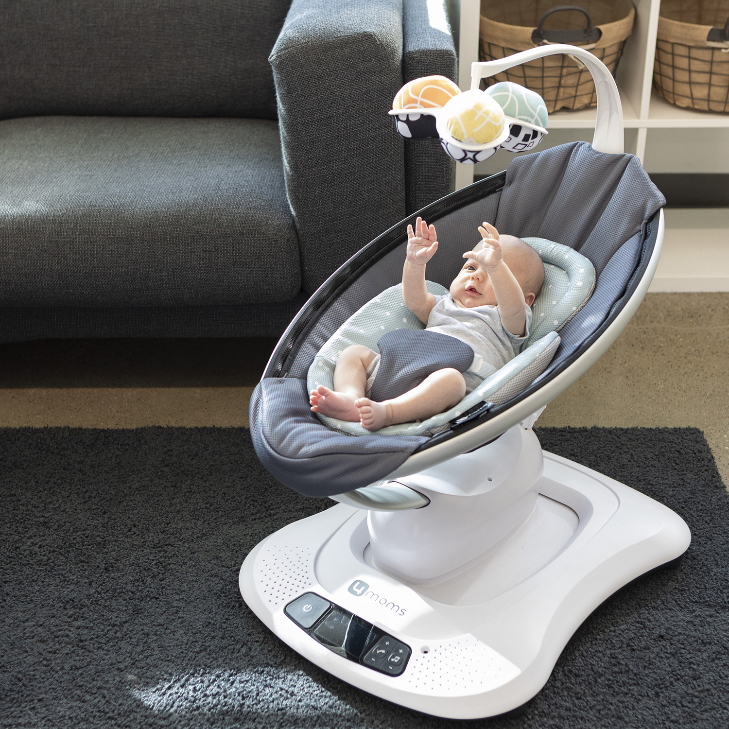 Кресло-качалка 4Moms MamaRoo - фото 13