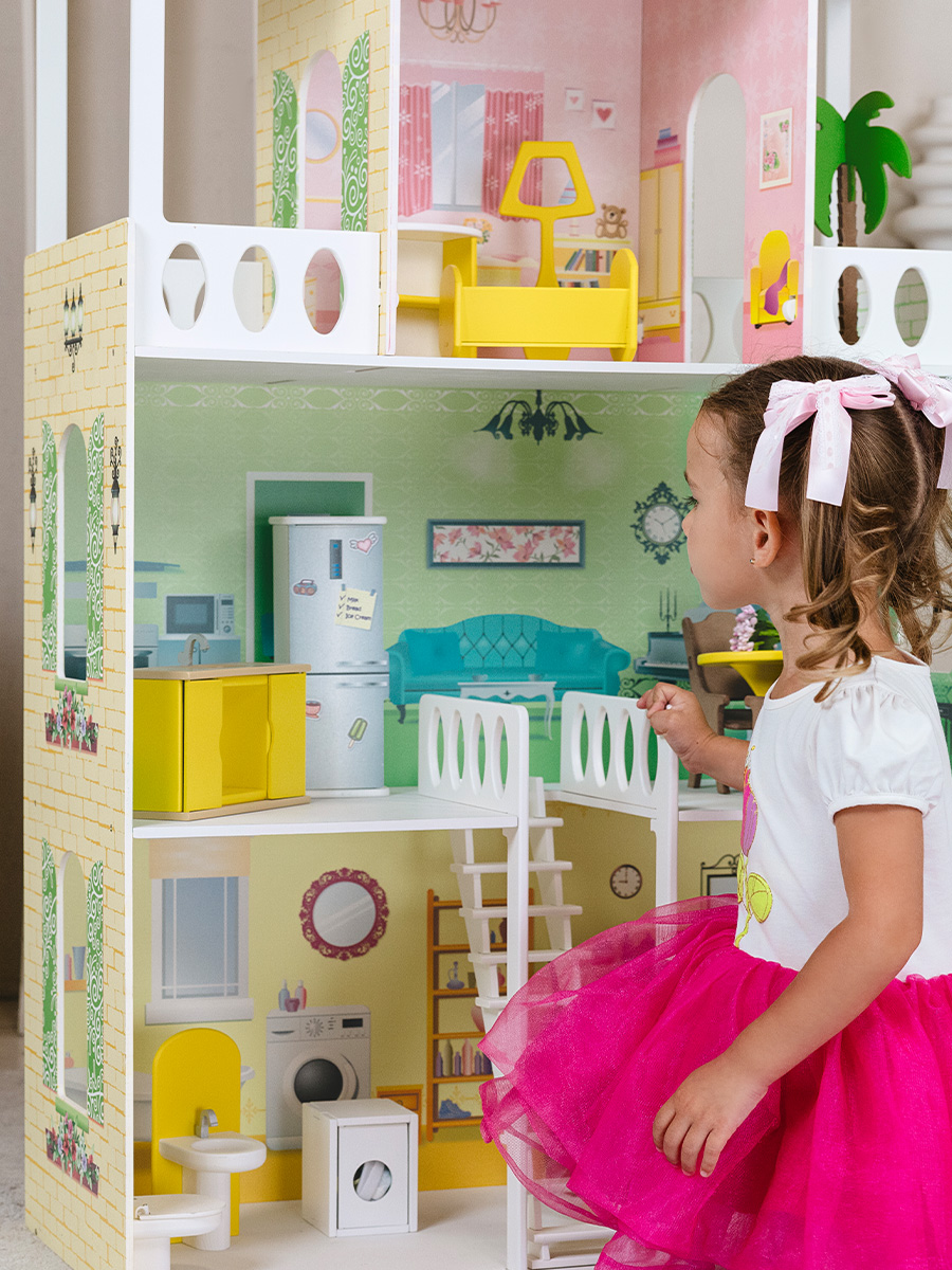 Домик для кукол PAREMO с мебелью PD318-01 - фото 9