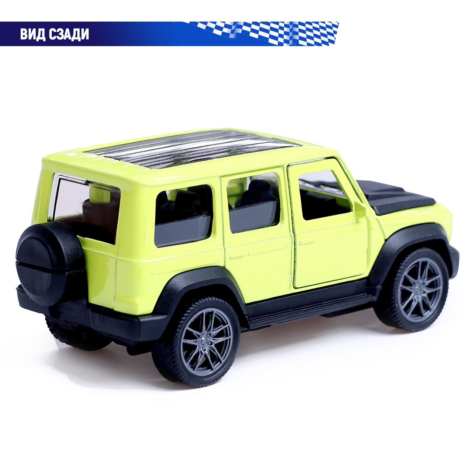 Автомобиль Автоград Jeep 1:32 10292552 - фото 5