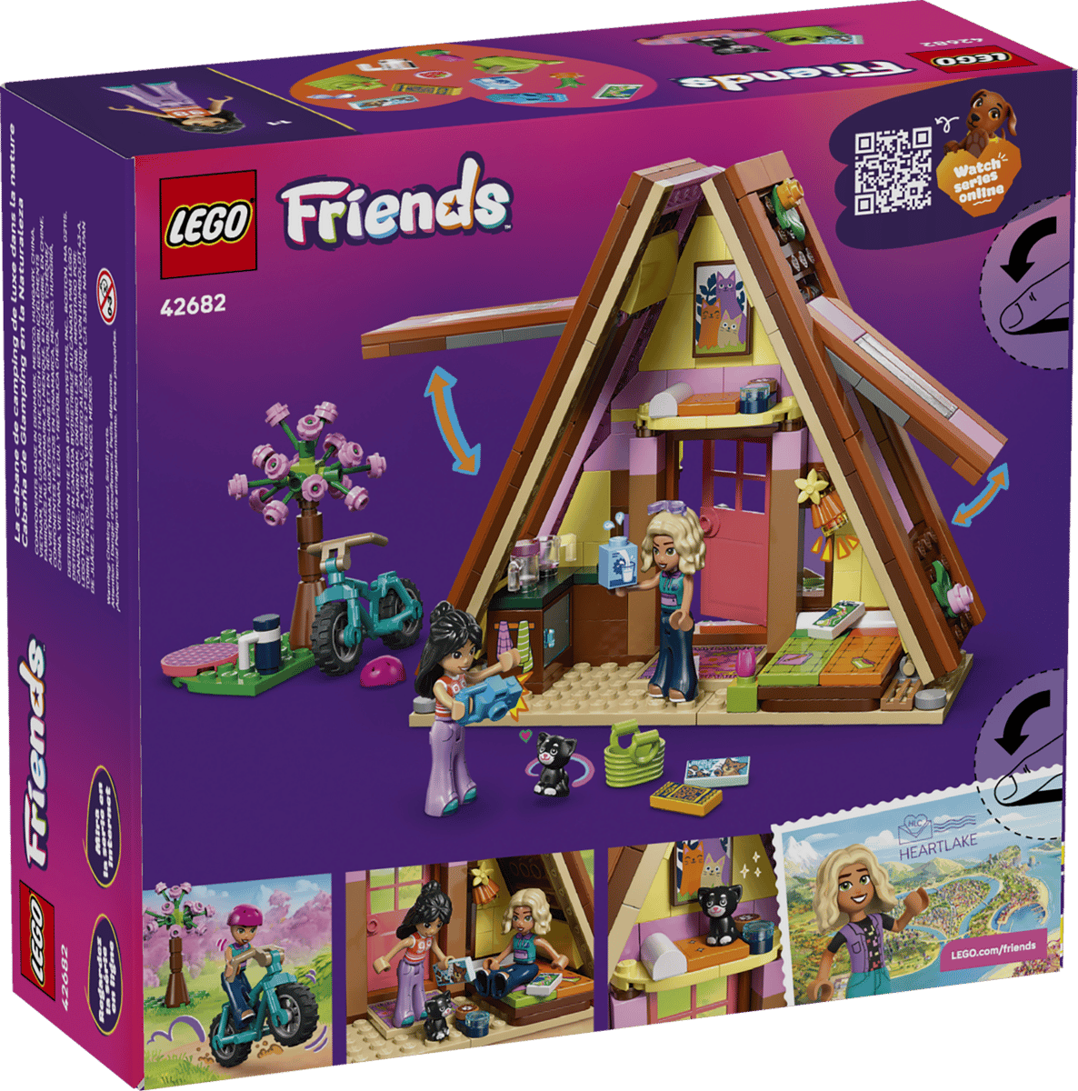 Конструктор LEGO Friends Домик для отдыха на природе 295 дет. - фото 11