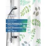Штора для ванной комнаты и душа VILINA текстильная водоотталкивающая 180х180 см полиэстер