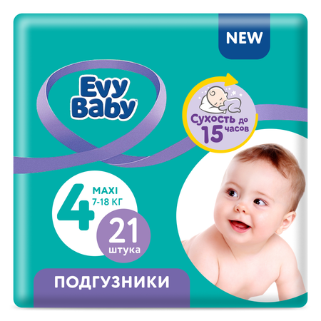 Подгузники Evy Baby L 21 шт.