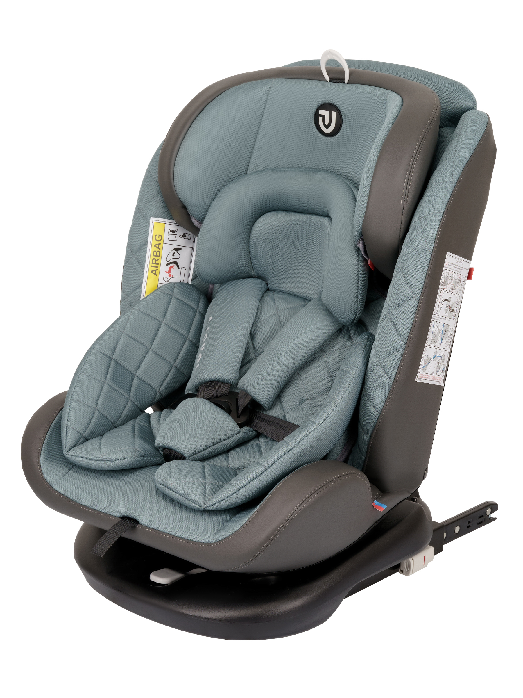 Автокресло Indigo Fuller Isofix 0+/1/2/3 (0-36 кг) зеленый - фото 2