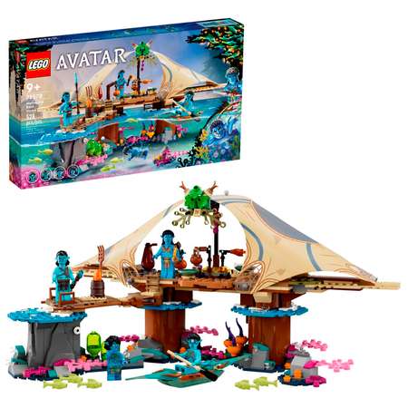 Конструктор LEGO Avatar Дом Риф Меткайна блочный