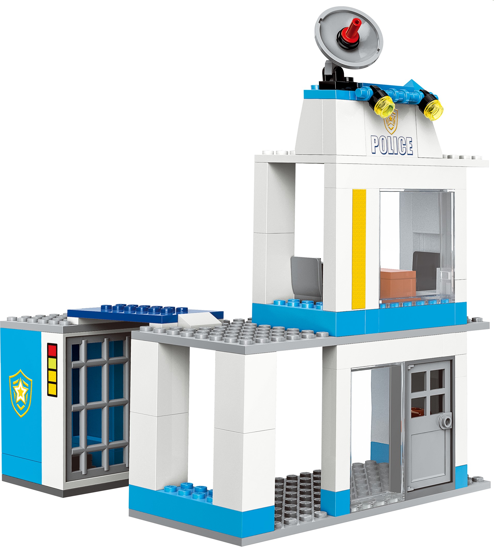 Конструктор QMAN Полиция 232 дет. - фото 5