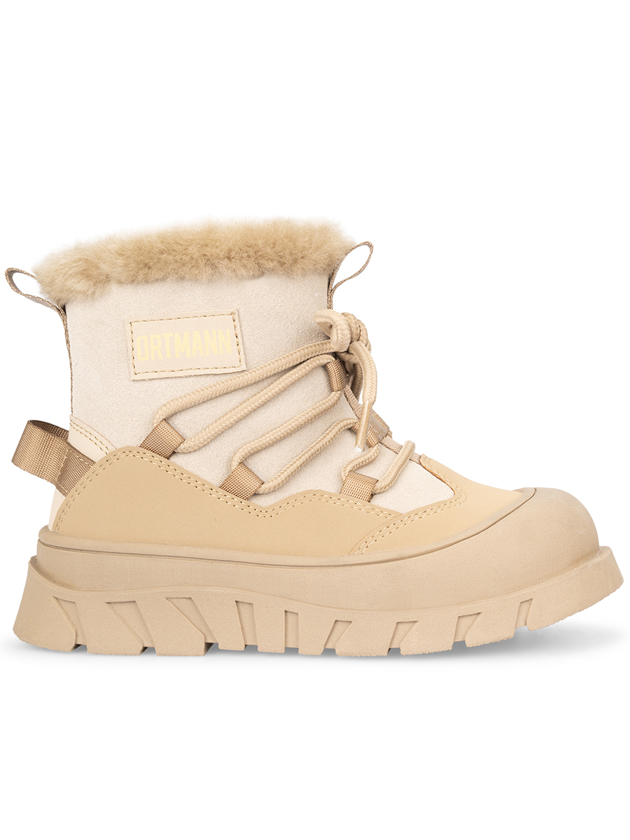 Полусапоги ORTMANN kids 25.16_Sommerda_бежевый - фото 1