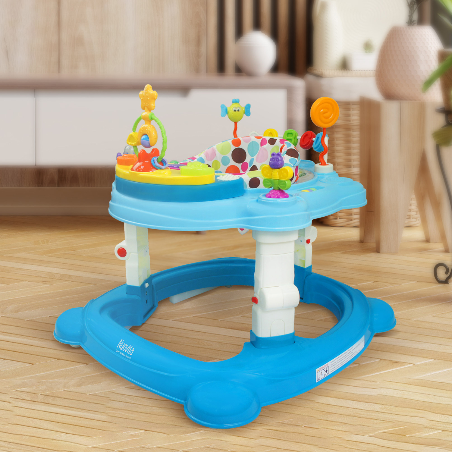 Ходунки Nuovita голубой - фото 8