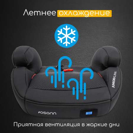 Автокресло Osann Junior Isofix Klima Isofix 3 (22-36 кг) черный