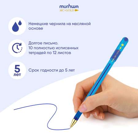 Ручка шариковая Munhwa